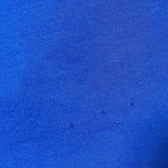 Tommy Hilfiger Slim Fit Blue Polo Shirt with Patch Logo - Size Small - Picture 10 of 13